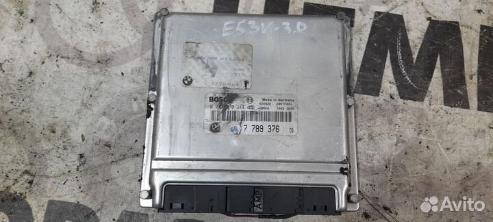 Блок эбу двигателя BMW E53 M57 V-3.0