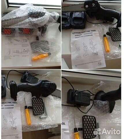 Цепная мини пила аккумуляторная
