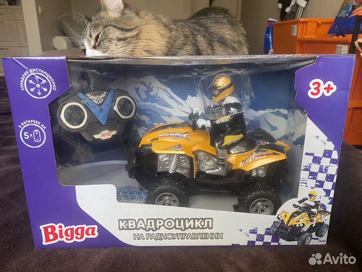 Детский квадроцикл на радиоуправлении
