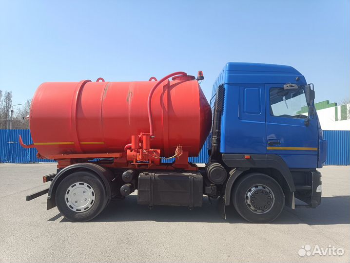 Маз 543302 ассенизатор 2014г. 11 кубов ко-510