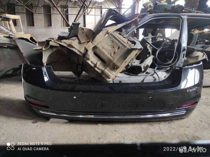 Задний бампер бмв F30 рестайлинг