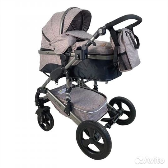Коляска трансформер luxmom 555 2в1