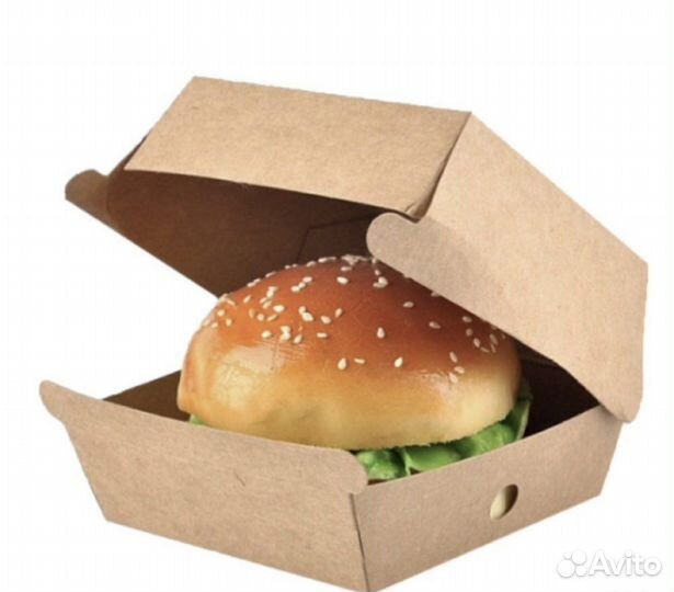 Эко Упаковка для ролла/шаурмы/фастфуда/бургера