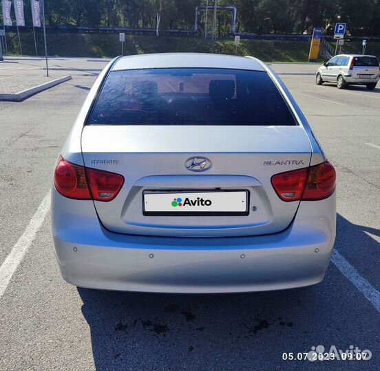 Hyundai Elantra 1.6 AT, 2007, 171 200 км