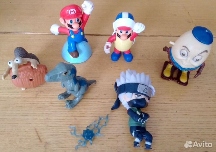 Игрушки Макдональдс пакетом