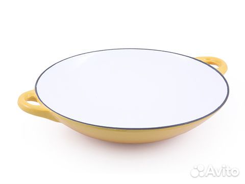 Чугунная сковорода вок Fissman