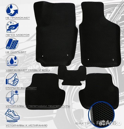 3D коврики ева lexus RX 350 2008-2015