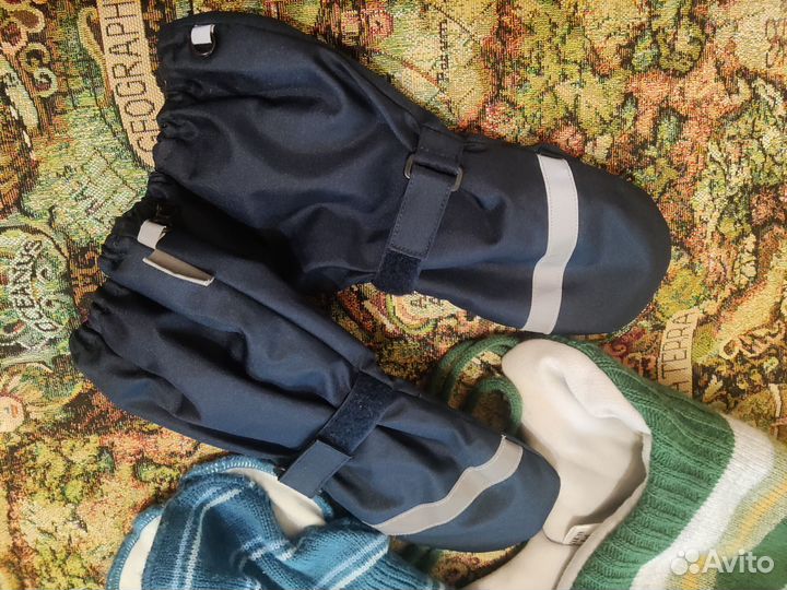 Шапка шлем и краги