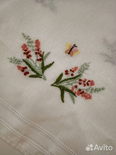 Скатерть салфетка в винтажном стиле