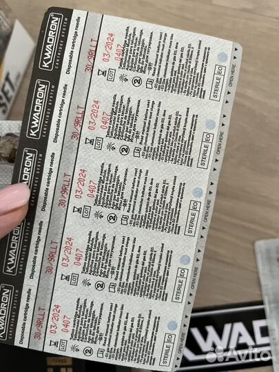 Картриджи Kwadron для тату-машинки