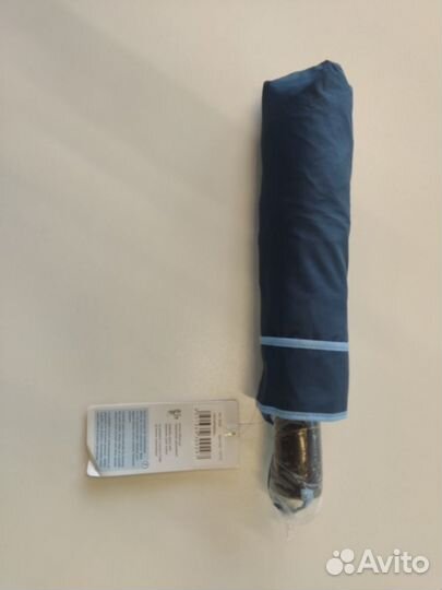 Зонт полуавтоматический синий Рено Renault