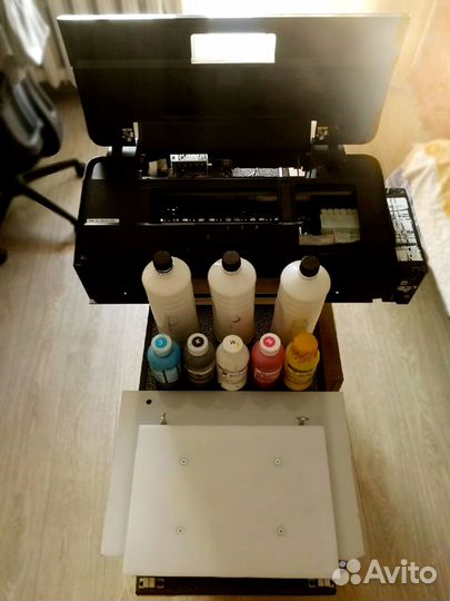 Текстильный принтер epson l1800 замена пг