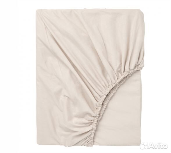 Простыня натяжная икеа двала, 90x200 см в наличии