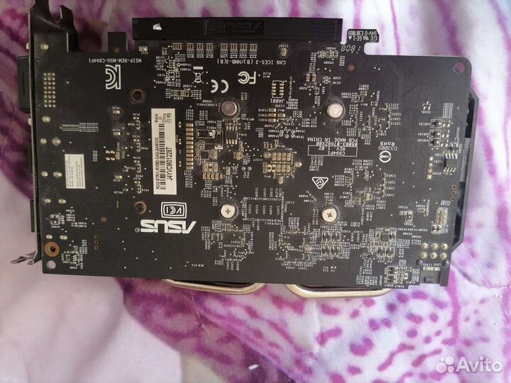 Видеокарта asus AMD Radeon RX 560 strix