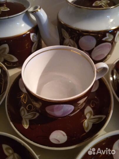 Чайный сервиз вербилки СССР остатки