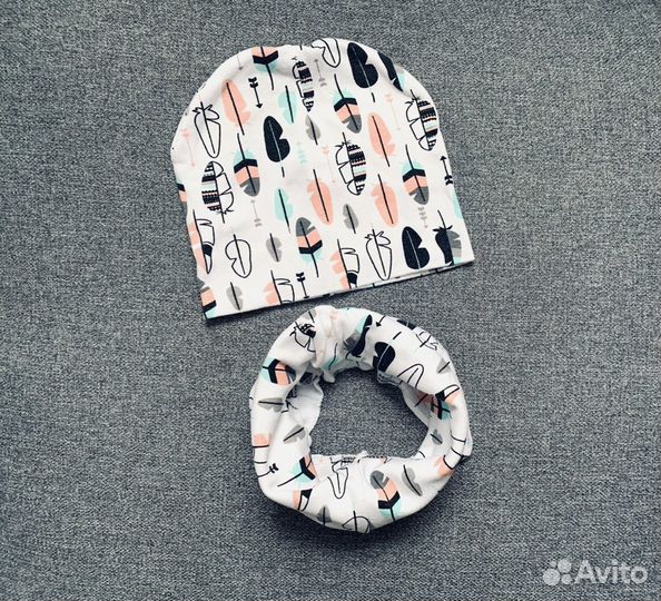 Шапка и снуд 48-50 и другие