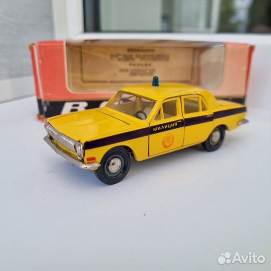 Модель волга газ 24 гаи А14 ранняя Сделано в СССР