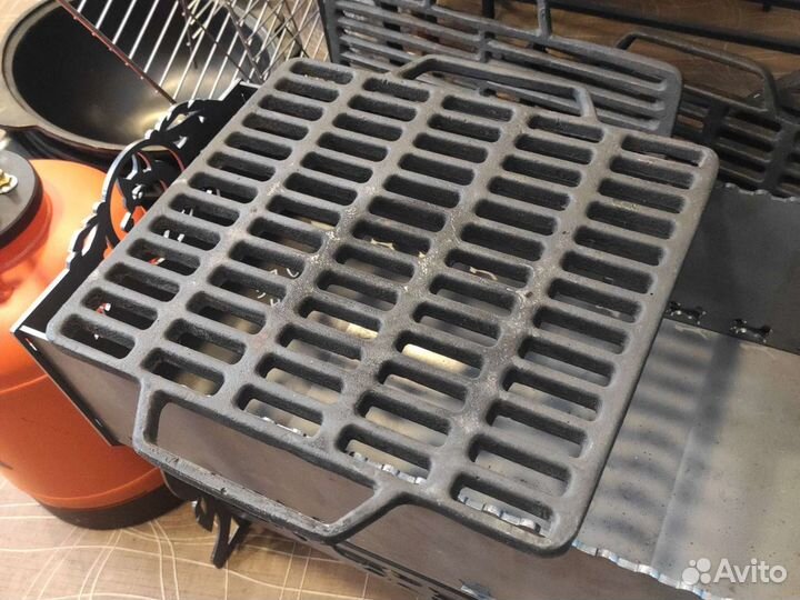 Решетка гриль чугунная 40х44