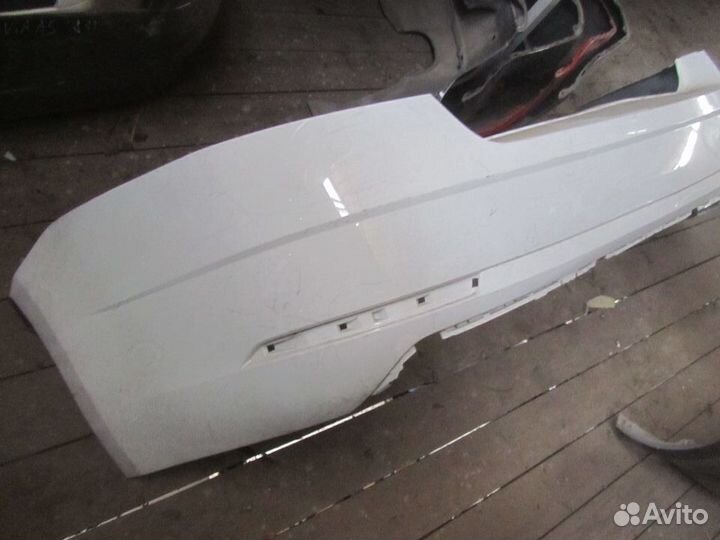 Бампер задний skoda octavia a7 2017 рестайл
