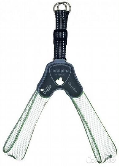 Cortina Мягкая шлейка Супер Комфорт белая (обхват