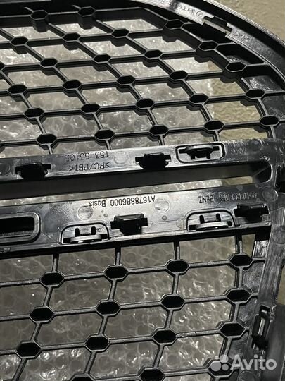 Решетка радиатора mercedes gle 167