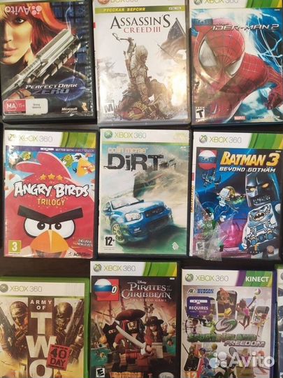 Игровые диски для xbox 360