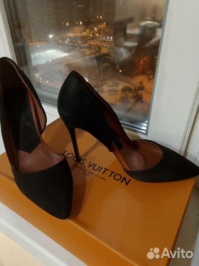 Замшевые туфли 42 размер