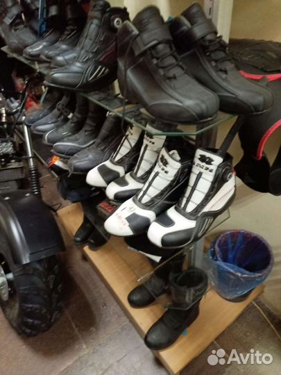Мотоботинки рр38-46 ixs черные