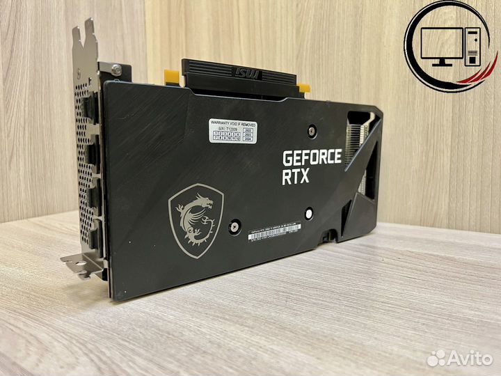 MSI RTX 3060 Ti Ventus (гарантия 6 месяцев)