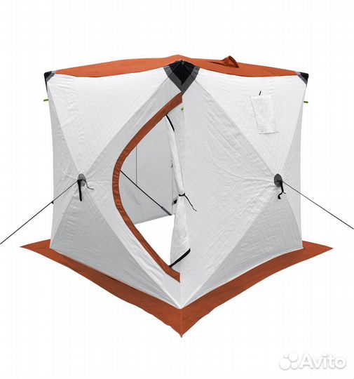 Палатка зимняя утеплённая куб