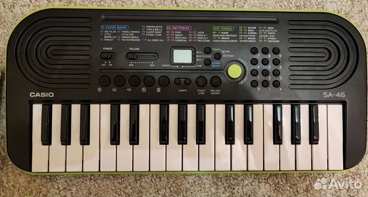 Синтезатор casio SA-46