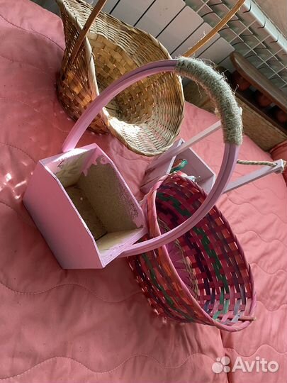 Плетеные корзинки