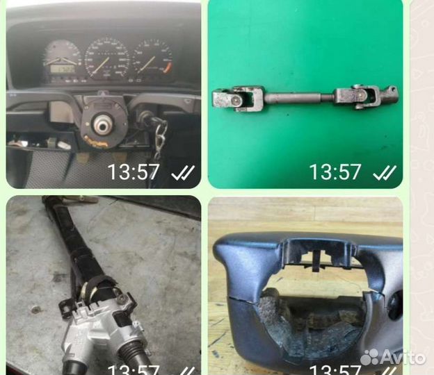 Рулевая колонка в сборе на Пассат Б4