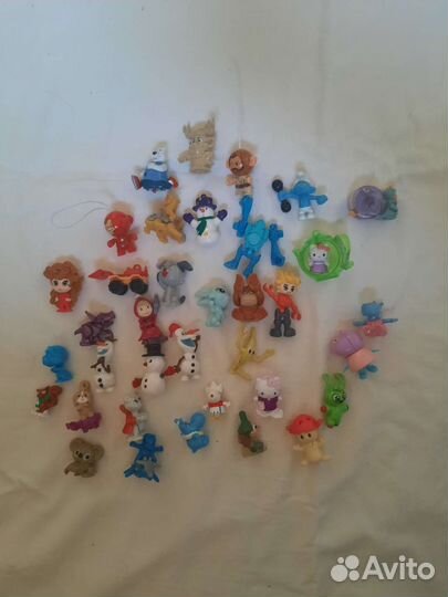 Игрушки из киндера пакетом 1кг