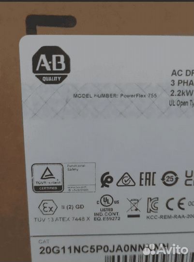 Allen-Bradley 20G11NC5P0JA0nnnnn