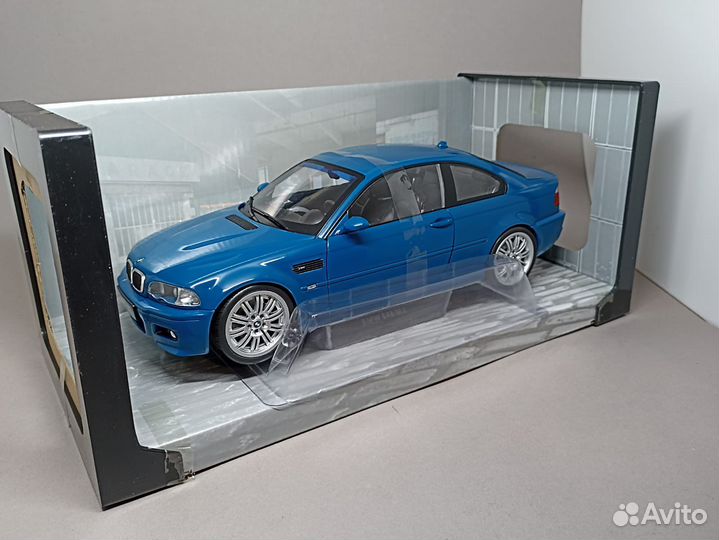 BMW M3 E 46, 2000 год Solido 1:18