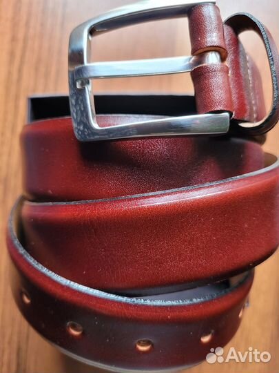 Ремень мужской из кожи крокодила,страуса, анаконды