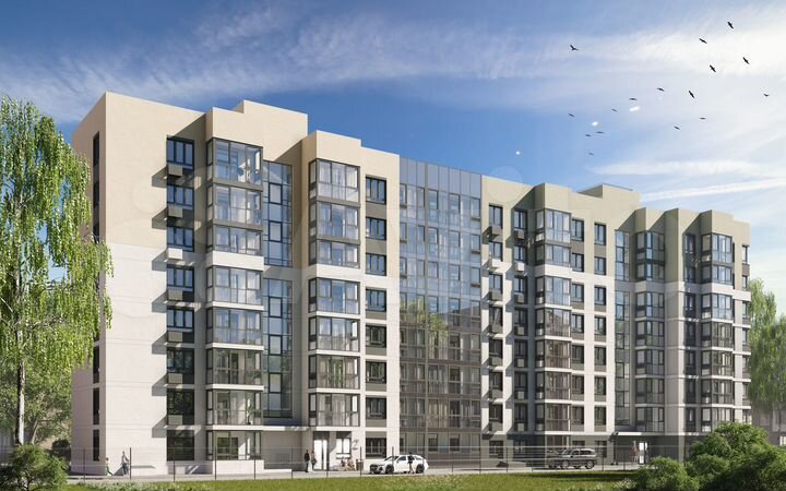 1-к. квартира, 39,1 м², 7/8 эт.