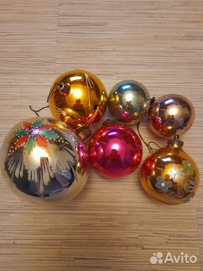 Елочные игрушки времен СССР