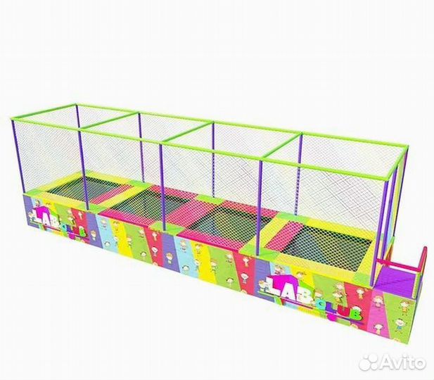 Детская батутная арена