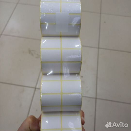 Термоэтикетки самоклеящиеся эко стикеры наклейки