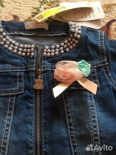 Костюм джинсовый 98см