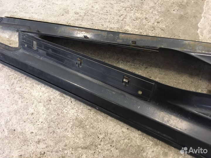 Накладки на порог внутренняя Mercedes W203 (3172)