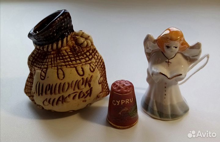 Ангел колокольчик, керамика