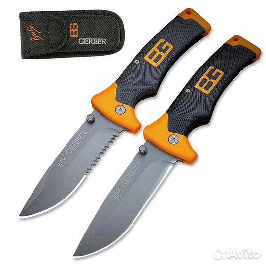 Нож складной Bear Grylls ст.440C (Gerber) (микс)