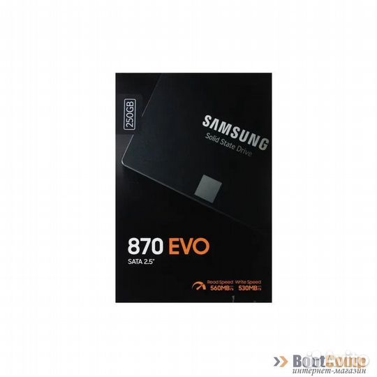 Жесткий диск SSD 250Gb Samsung 870 EVO MZ-77E250B