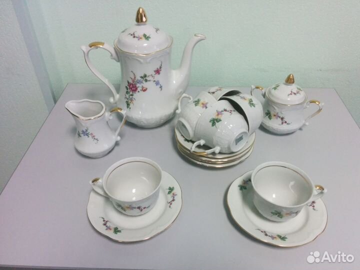 Кофейный сервиз (винтаж, Польша)