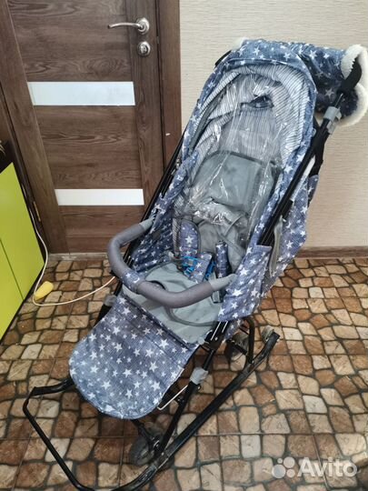 Санки коляска Nika kids