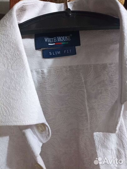 Мужская рубашка белая