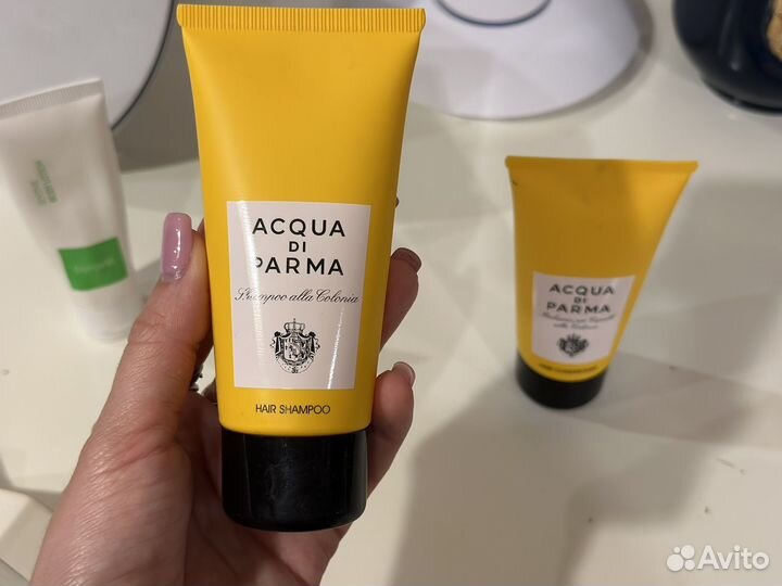 Пробники Acqua di Parma shampoo conditioner остат